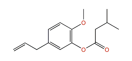 3-Allyl-6-methoxyphenyl 3-methylbutanoate